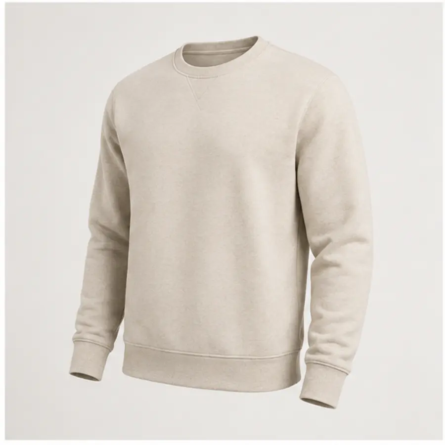 Essential Crew Sweat private label manufacturing